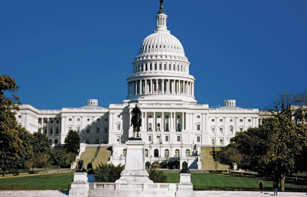 the capitol building front